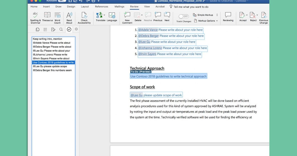 Microsoft Word incorporará lista de tareas CompuTekni