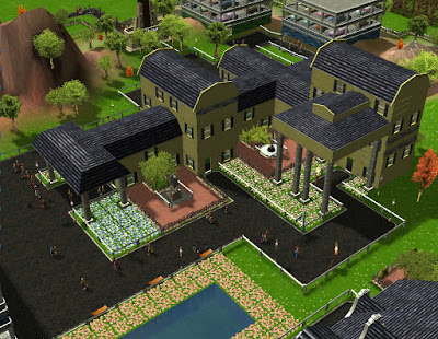 RCT3 Colonial Structure Country Club Download