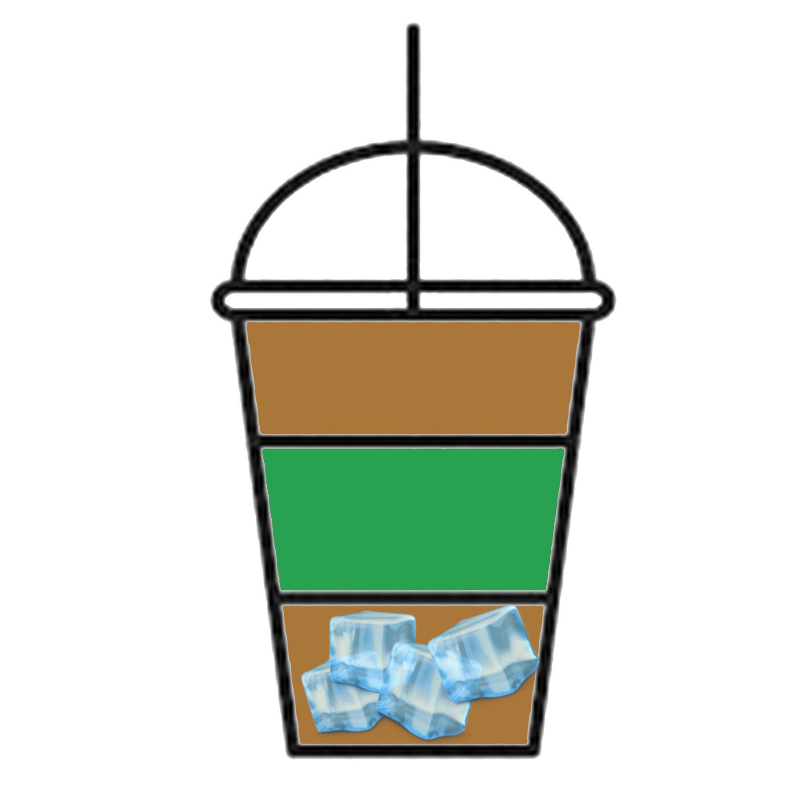 Iced Coffee Emoji Rought Draft