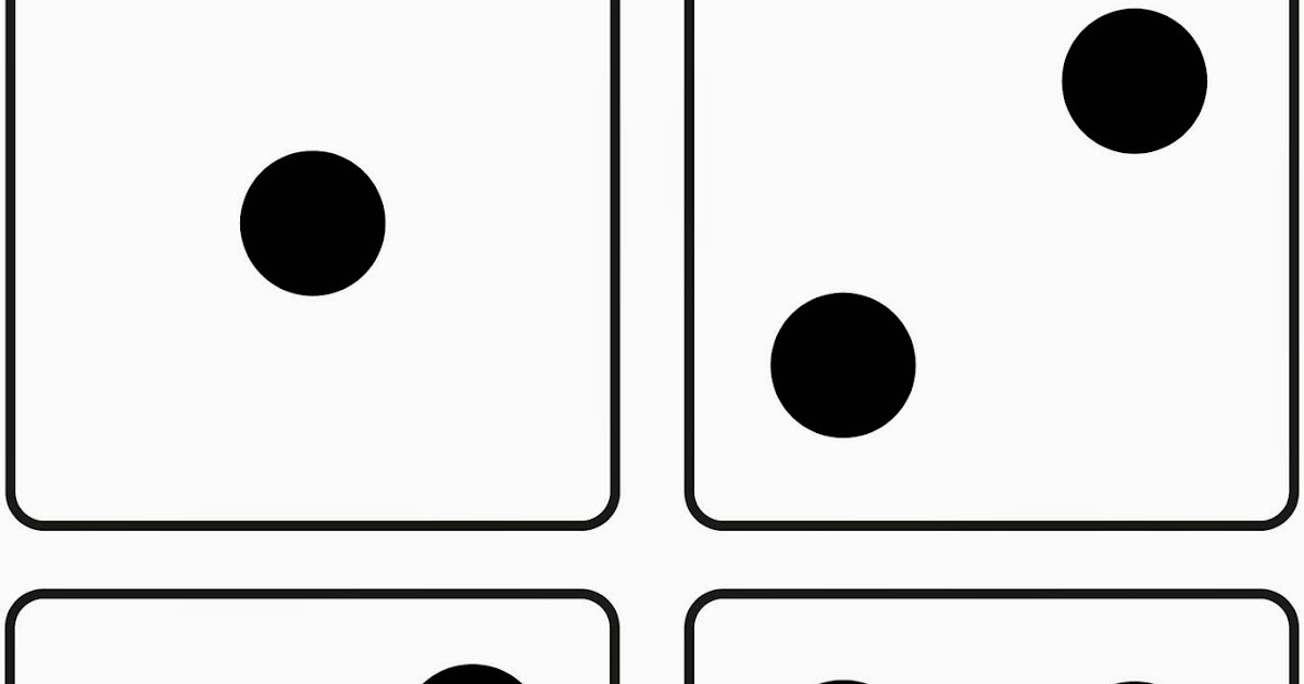 Lernstübchen: Würfelbilder und Anzahlen bis 3