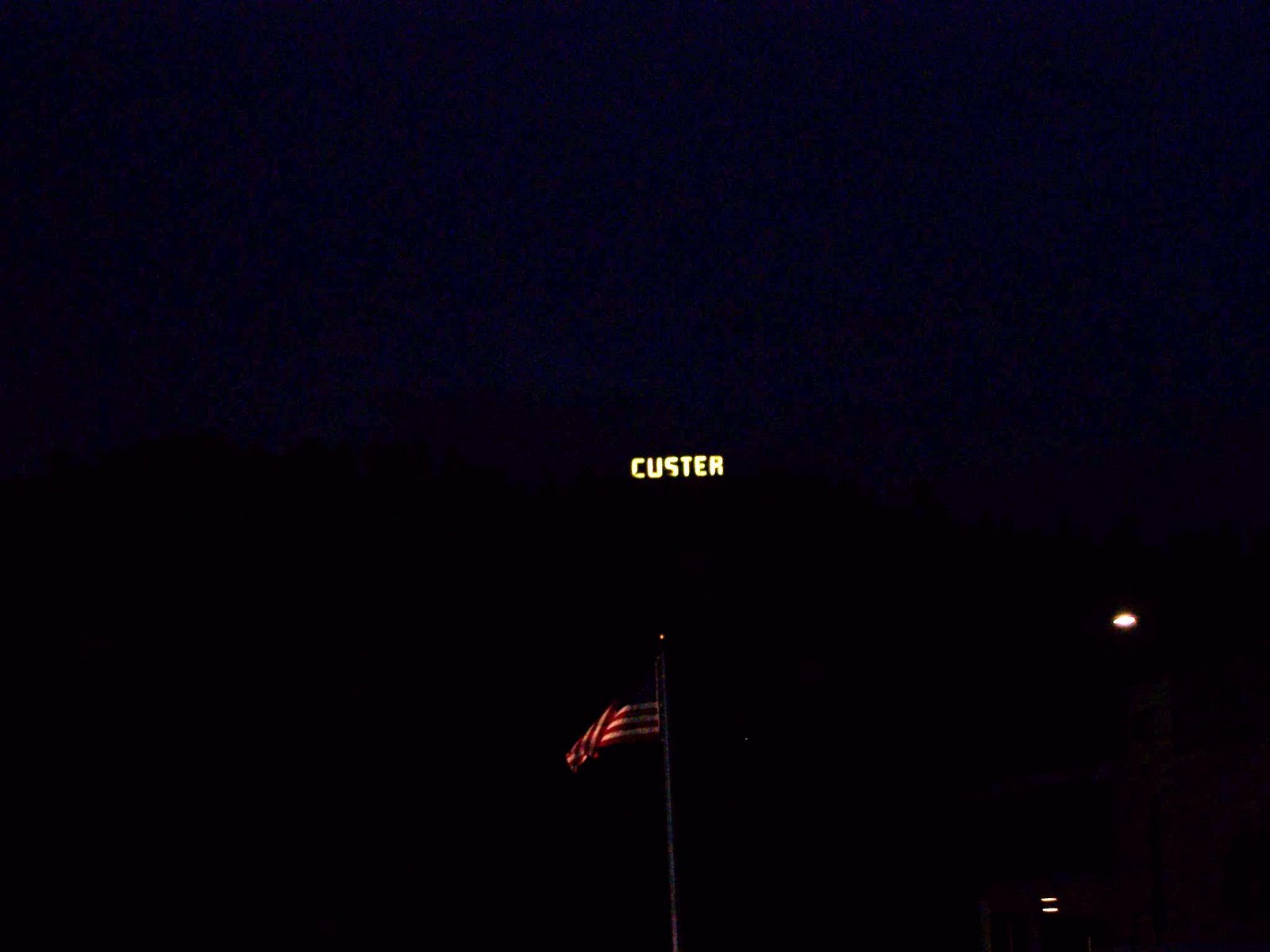 THE END HAPPY 4th of JULY from CUSTER, SD!