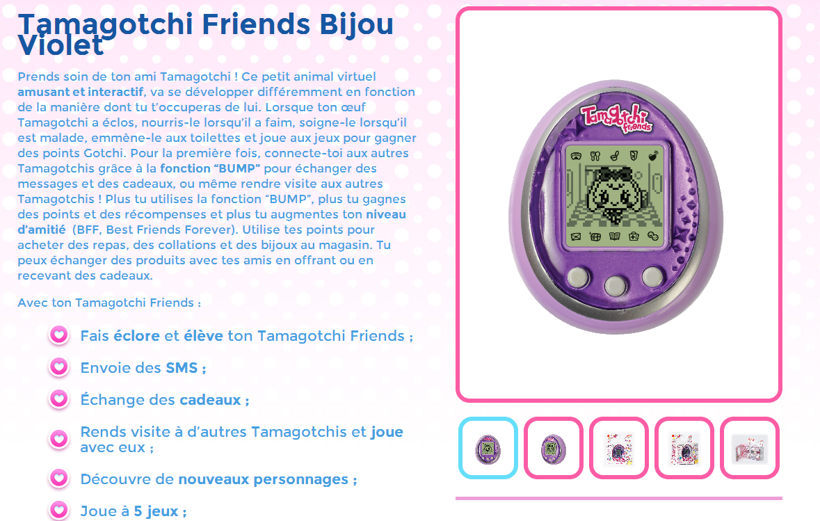 Mode Demploi Tamagotchi Francais