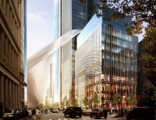 two world trade center, wtc2, norman foster, rendering