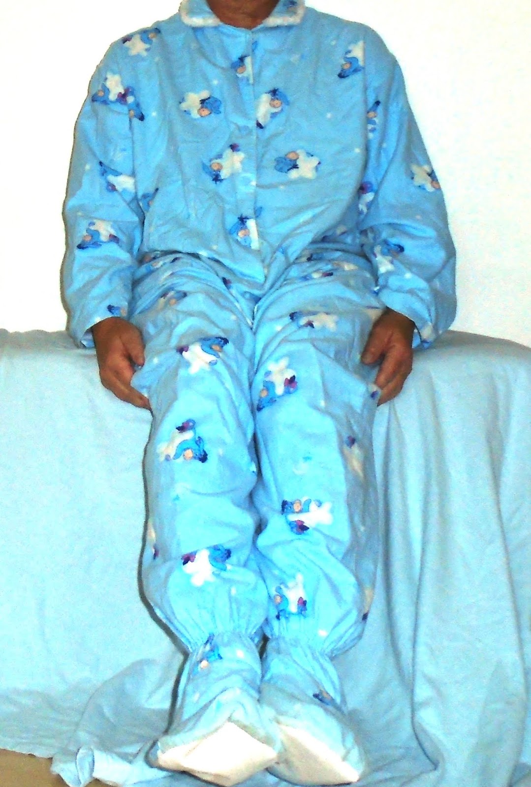 Time for Spankings, Bed and Pyjamas Punished in Footed Pyjamas