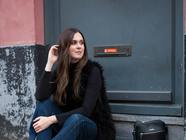 Outfit: 70s inspired in shaggy faux fur and leopard boots