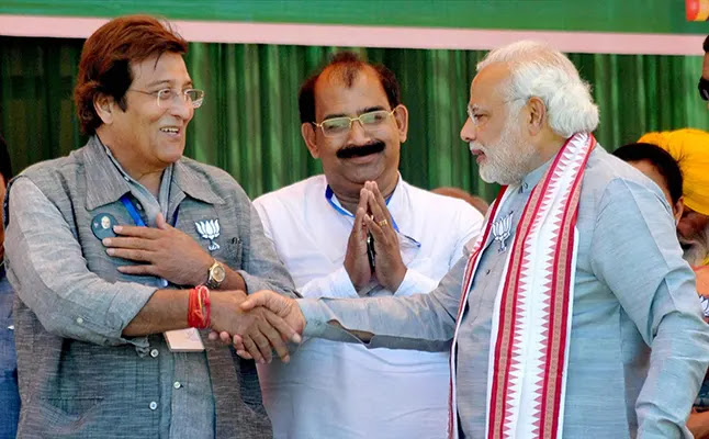 Vinod Khanna with Narendra Modi