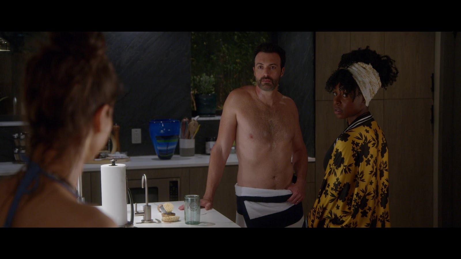 Reid Scott & Sam Jaeger & Leo Howard Shirtless.