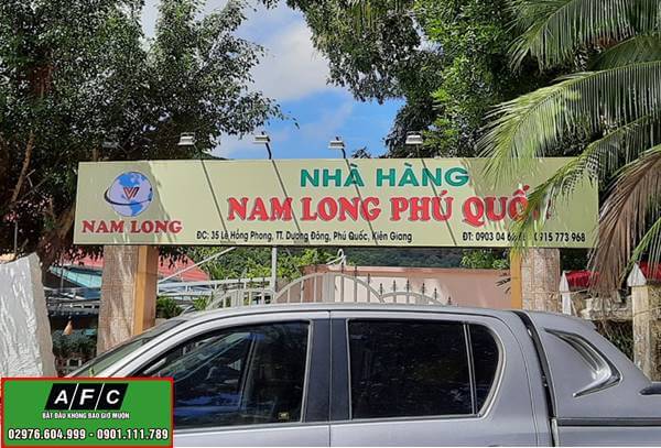 Thiết kế thi công bảng hiệu đẹp đơn giản tại Phú Quốc