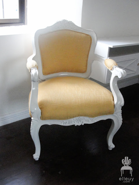 chair makeover, french chairs, chair before and after