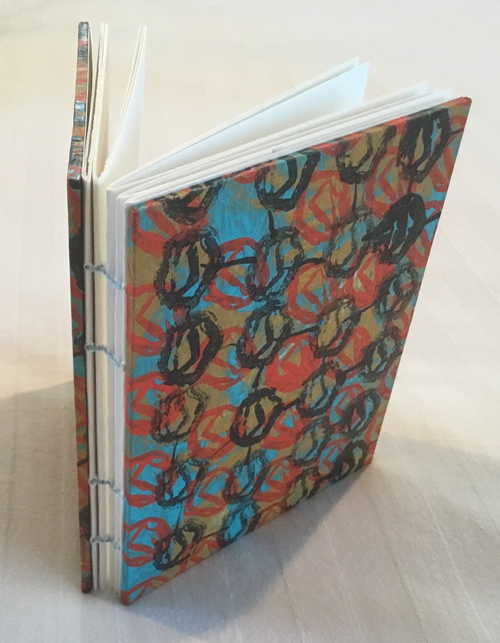 artjuvenation Retchoso Bound Book with Homemade Papers