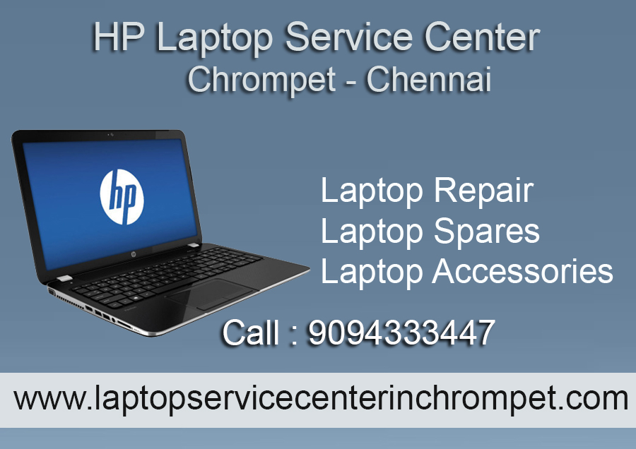 Hp Laptop Service Center in Chrompet