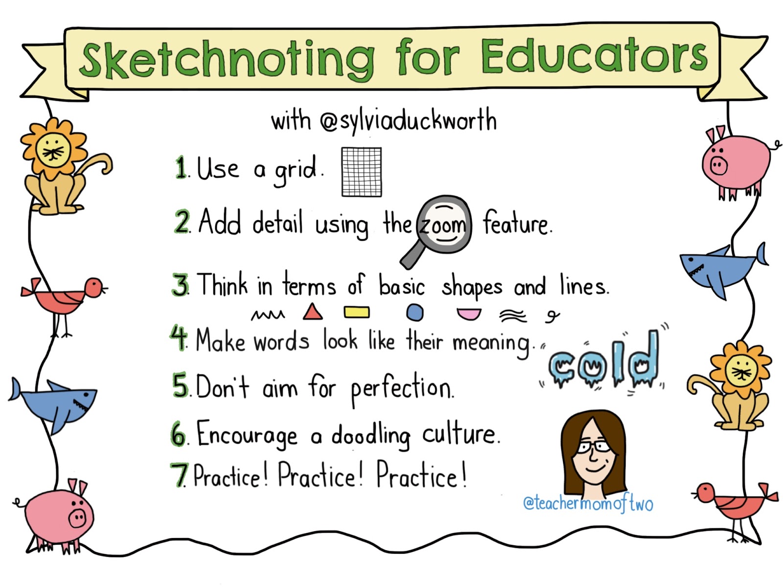 Sketchnoting for Educators with Sylvia Duckworth Toronto Teacher Mom