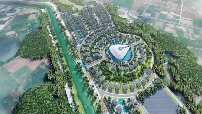 Phân khu Wellness Resort Indochine dự án Sunshine Heritage Resort Phúc Thọ Hà Nội