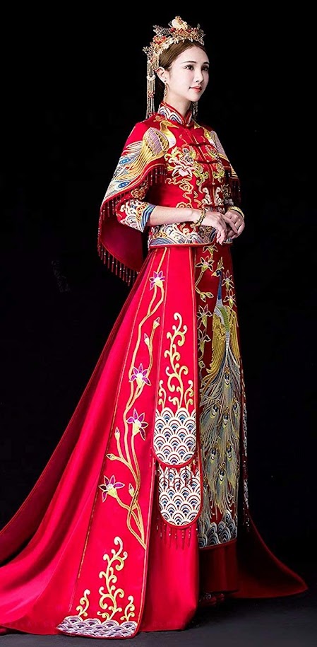 Cheongsam Qipao Style Chinese Wedding Dresses