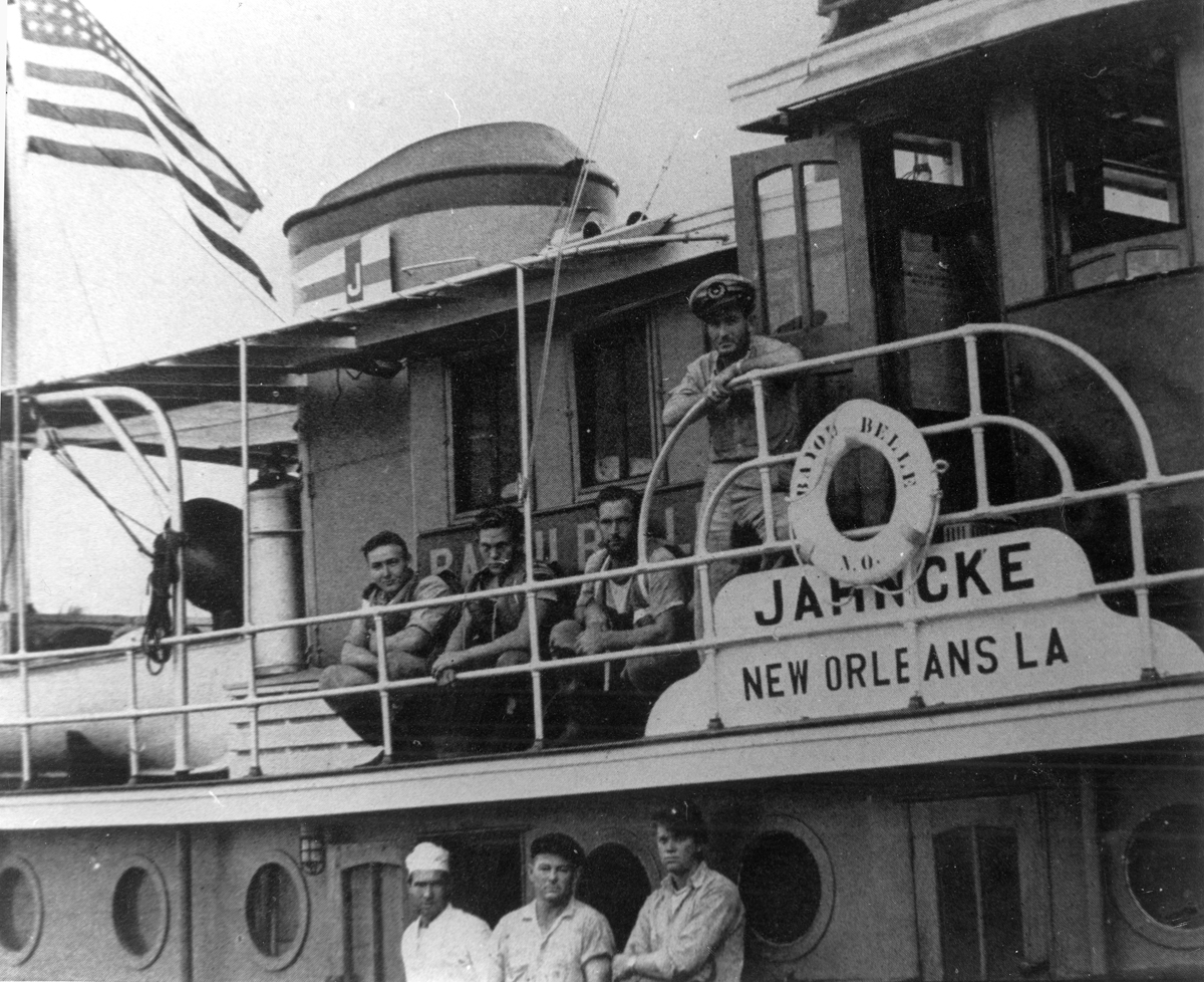 Tammany Family Scenes from the Jahncke Shipyard in Madisonville