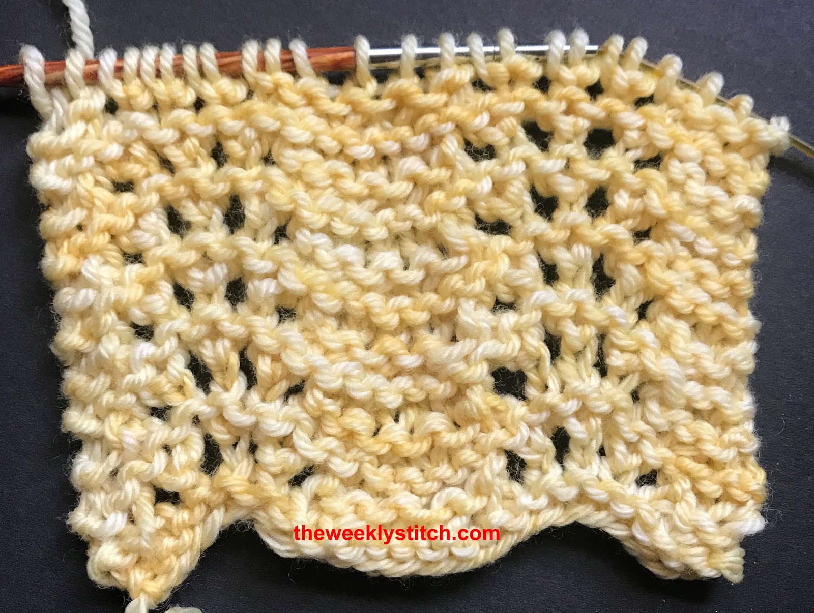 Old Shale Variation 2 | The Weekly Stitch