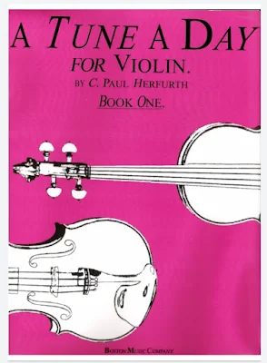 تحميل كتاب تعلم الة الكمان | A Tune a Day - 1