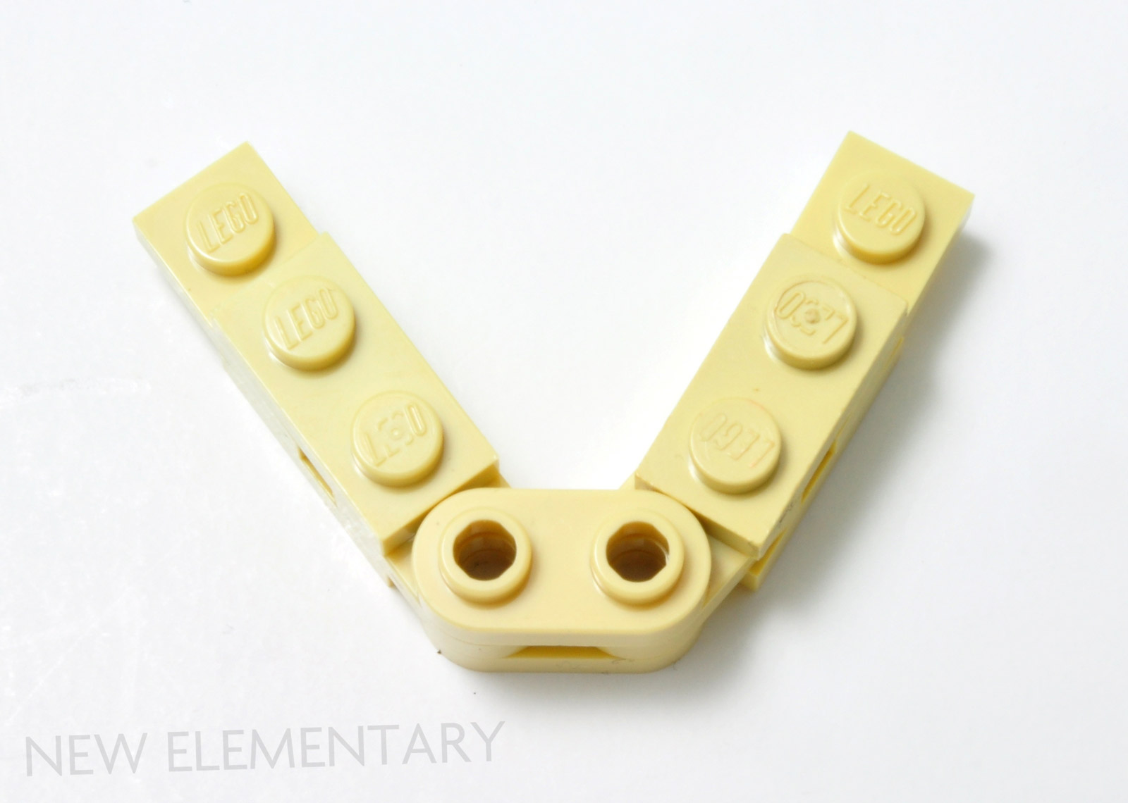 Lego Yellow Brick Modified 1X4 With 4 Studs On 1 Side 25 Pieces NEW 