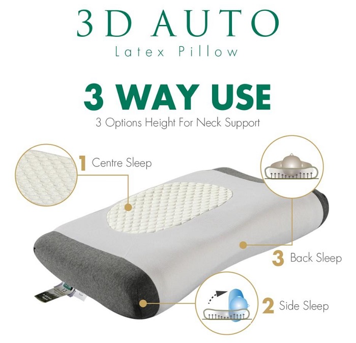 Our Getha 3D Latex Pillow Review Tekkaus® Malaysia Lifestyle