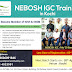 What is the scope of NEBOSH IGC?