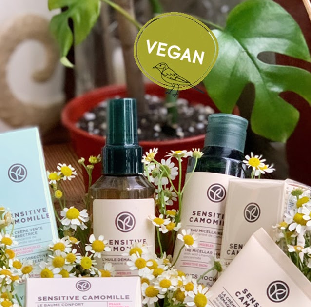 sensitive camomille yves rocher corrective green cream