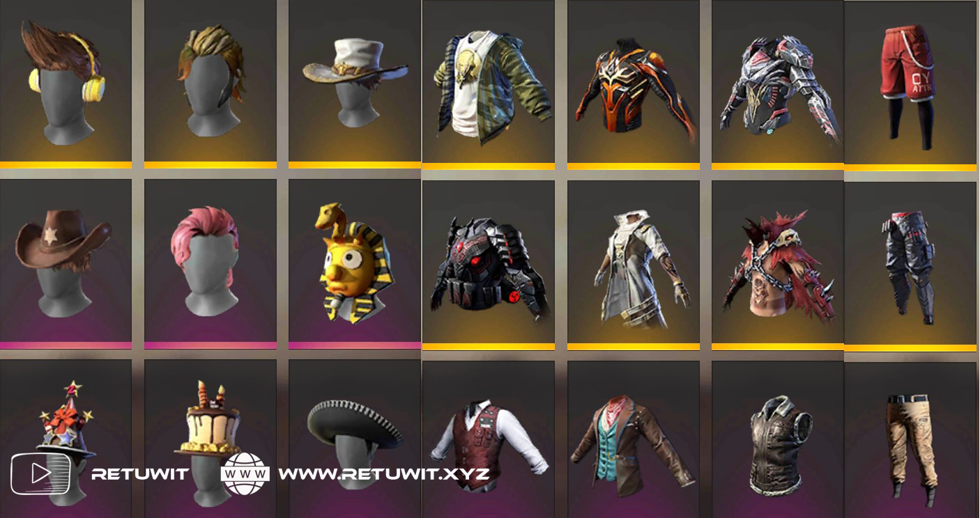 Isi Vault Dan Collection Player Gratisan Free Fire Item
