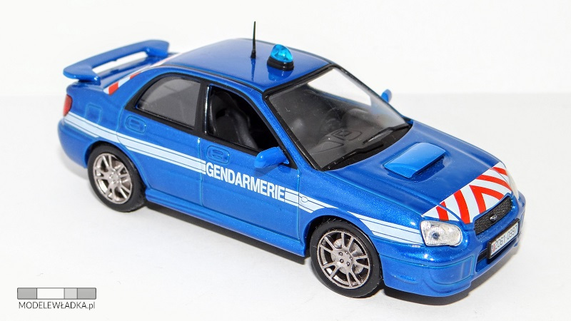 Kultowe Wozy Policyjne Subaru Impreza WRX STi Modele