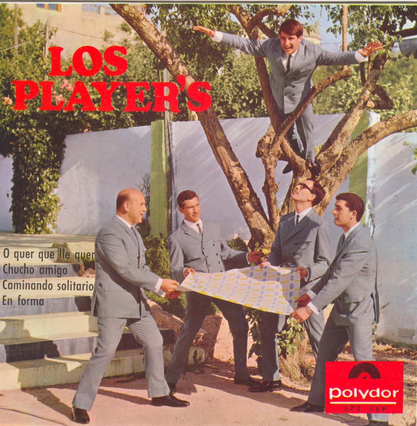 Spanish Garage & PopRock Los Player's EP Polydor 372 FEP (1967)