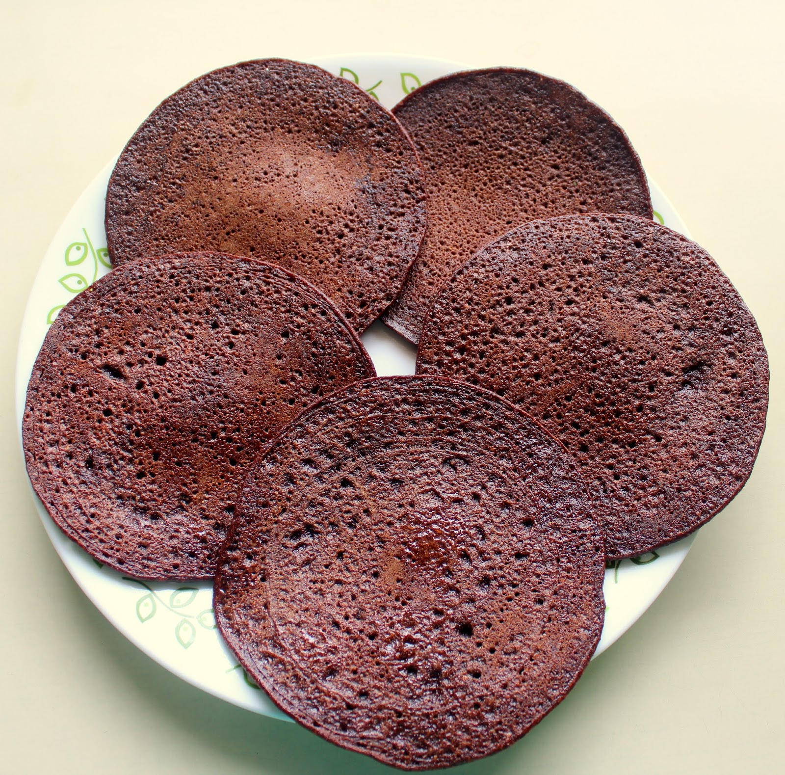 Annapurna Ragi Chocolate Pancake