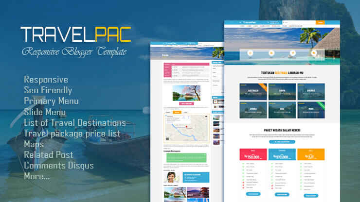 TravelPac Responsive Blogger Template TravelPac Responsive Blogger Template