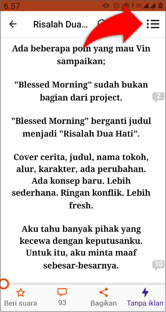 Contoh Deskripsi Cerita Di Wattpad Cara Golden