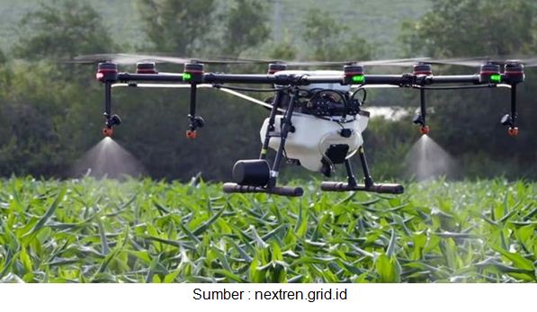 drone pertanian