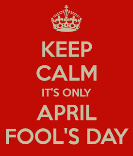 Keep calm it's April fools' Day