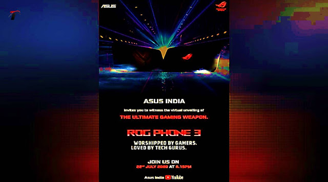 Asus ROG Phone 3 || Launch on 22 July in Bharat || My Tech Flip Asus ROG Phone 3 || Launch on 22 July in Bharat || My Tech Flip