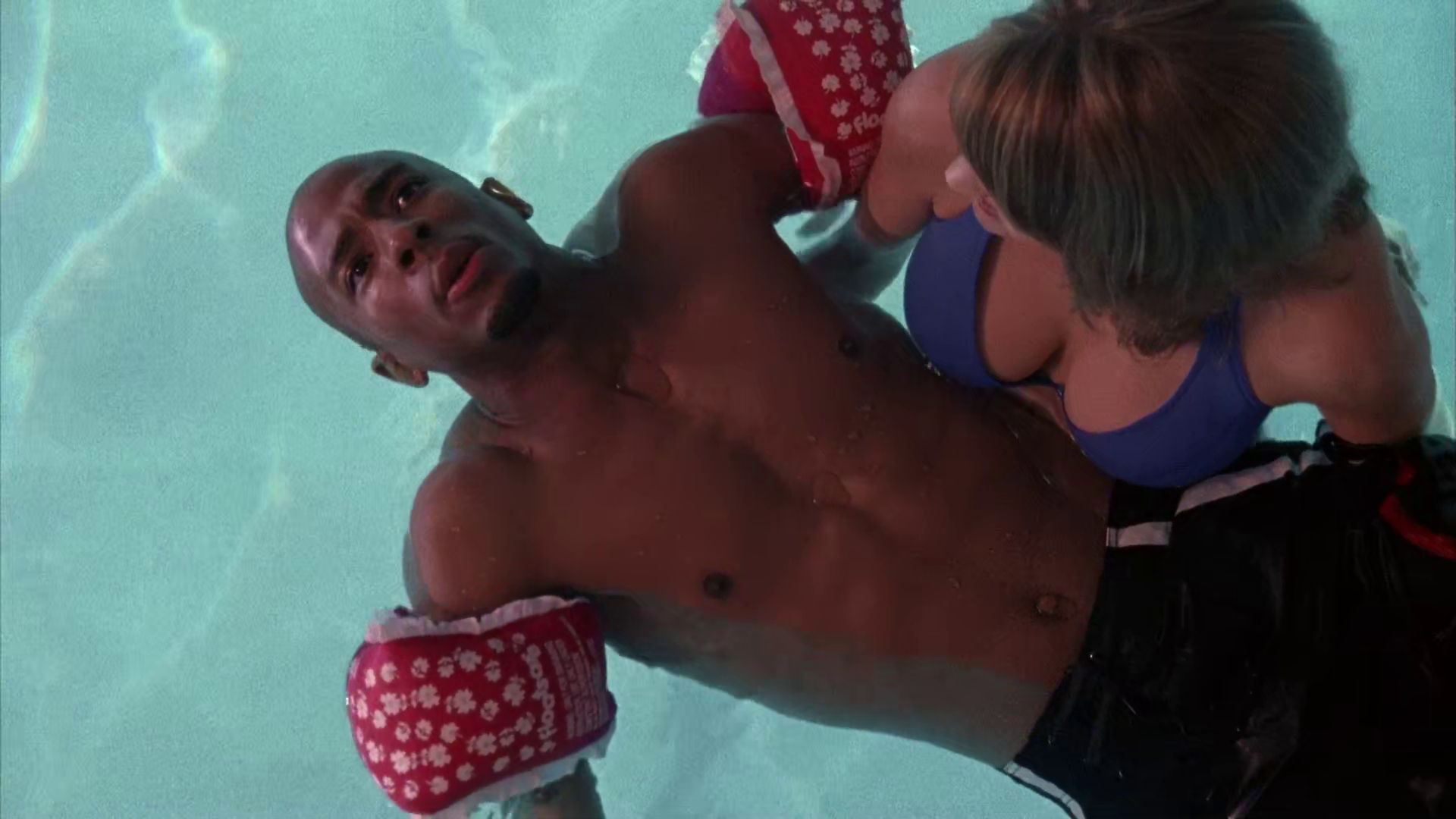 Antwon Tanner and James Lafferty shirtless in One Tree Hill 3-14 "All ...