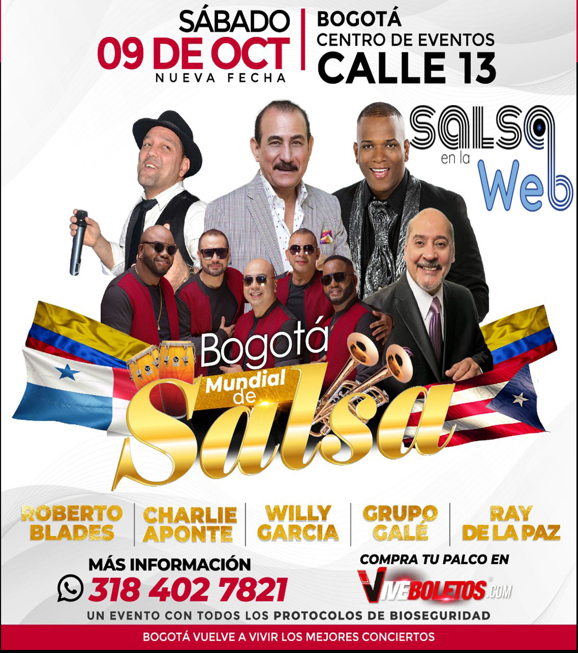 Bogotá Vive Mundial de SALSA SALSAENLAWEB TU WEB SALSERA