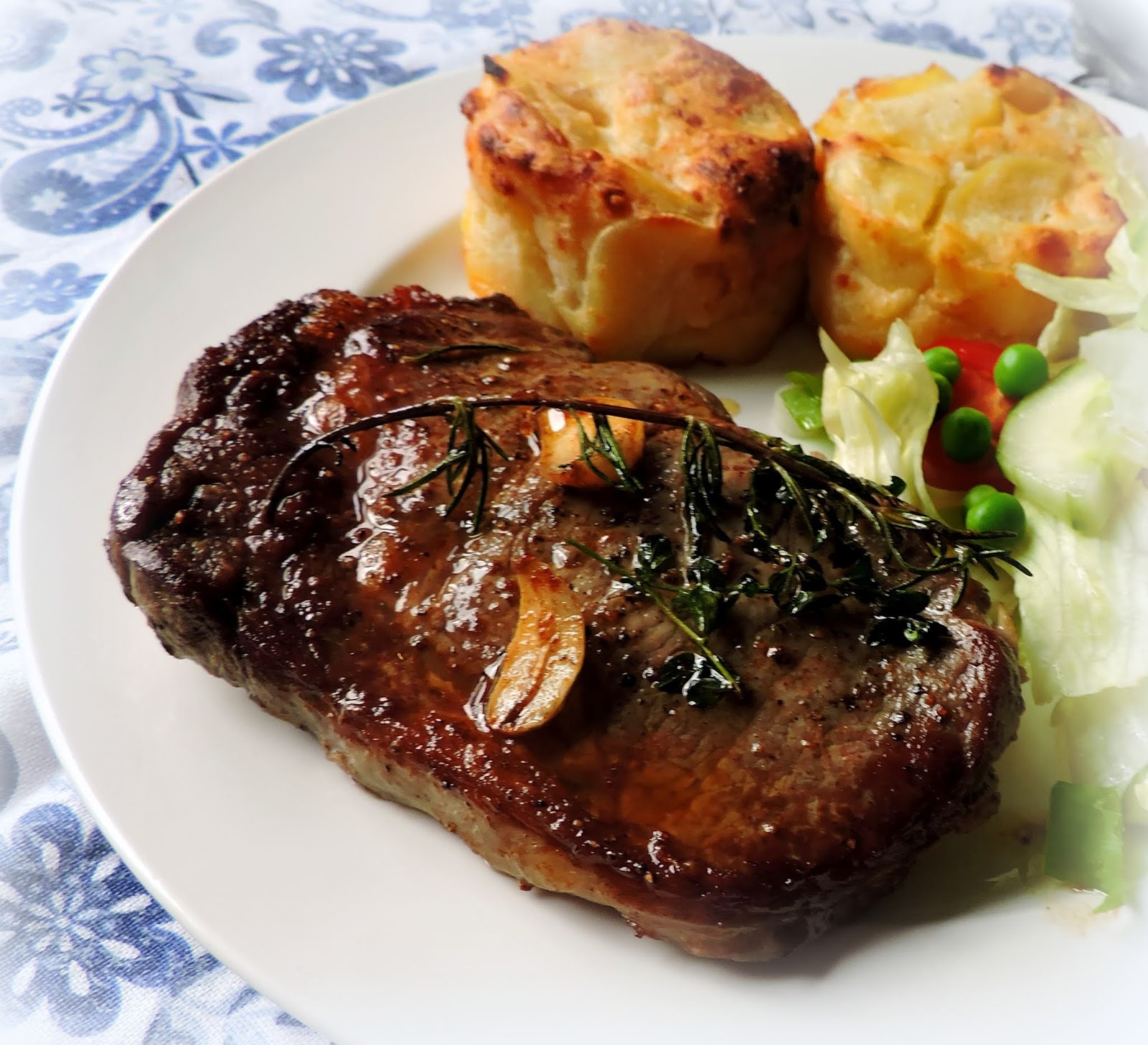 Butter, Herb & Garlic Basted Steaks The English Kitchen