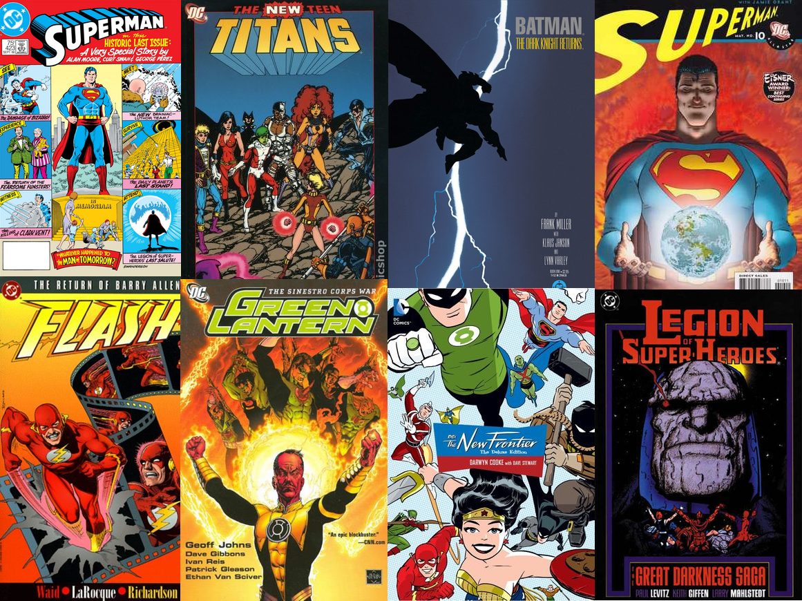 The Comic Book Newsarama picks the greatest DC Comics Stories of all time!