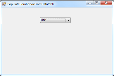 filling combobx from datatable in vb.net