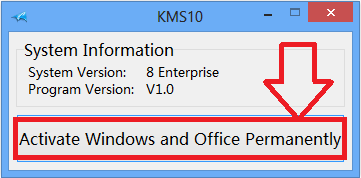 activate windows 8 permanently
