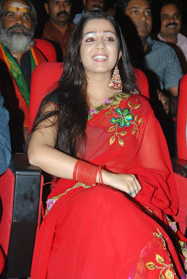 2014 Latest New Hot Images of Charmi Kaur in Red Outfits
