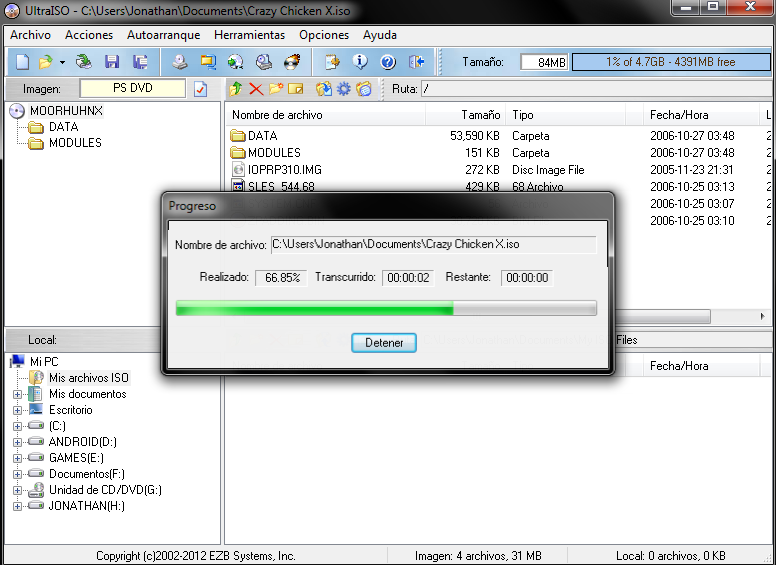 Convertir Juegos BIN y CUE a ISO PS2 PS2 Infinity