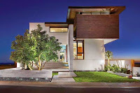 California Residence Design With All Glass, Steel And Portuguese Limestone