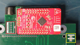 Control PCB with Cypress BLE Module Fitted
