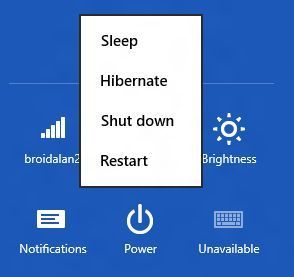 Shutdown Options