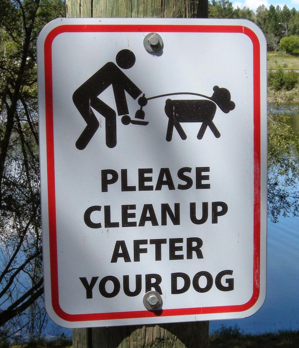 outside-of-the-bubble-clean-up-after-your-dog-signs