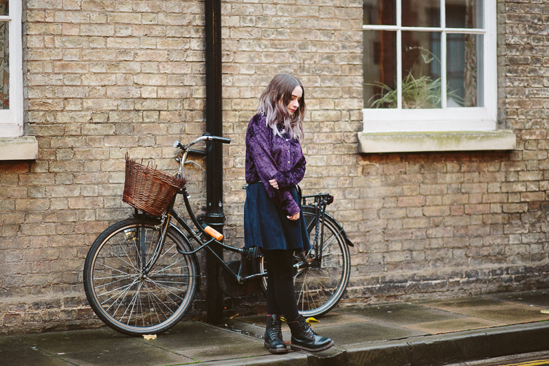 The Crushed Velvet Shirt OOTD