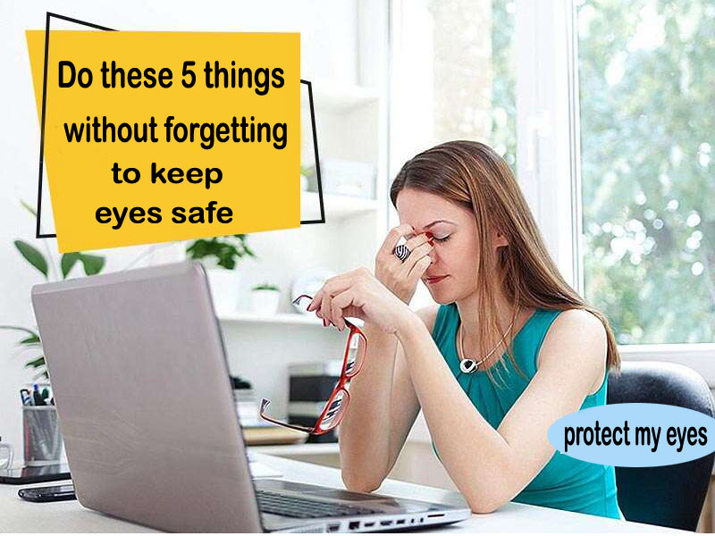 How to protect eyes from computer screen?