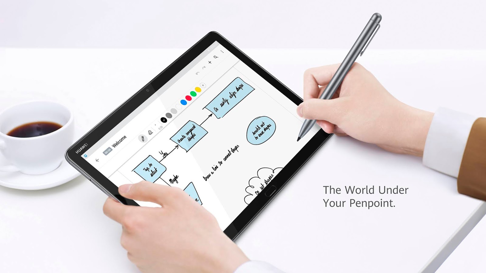 هواوي تطرح جهازها اللوحي Huawei Mediapad M5 Lite 10 المزود بقلم M Pen Lite