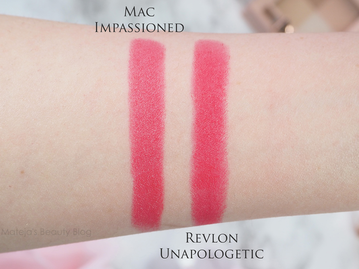 Mac Lipsticks Swatched Plus Their Dupes Mateja S Beauty Blog